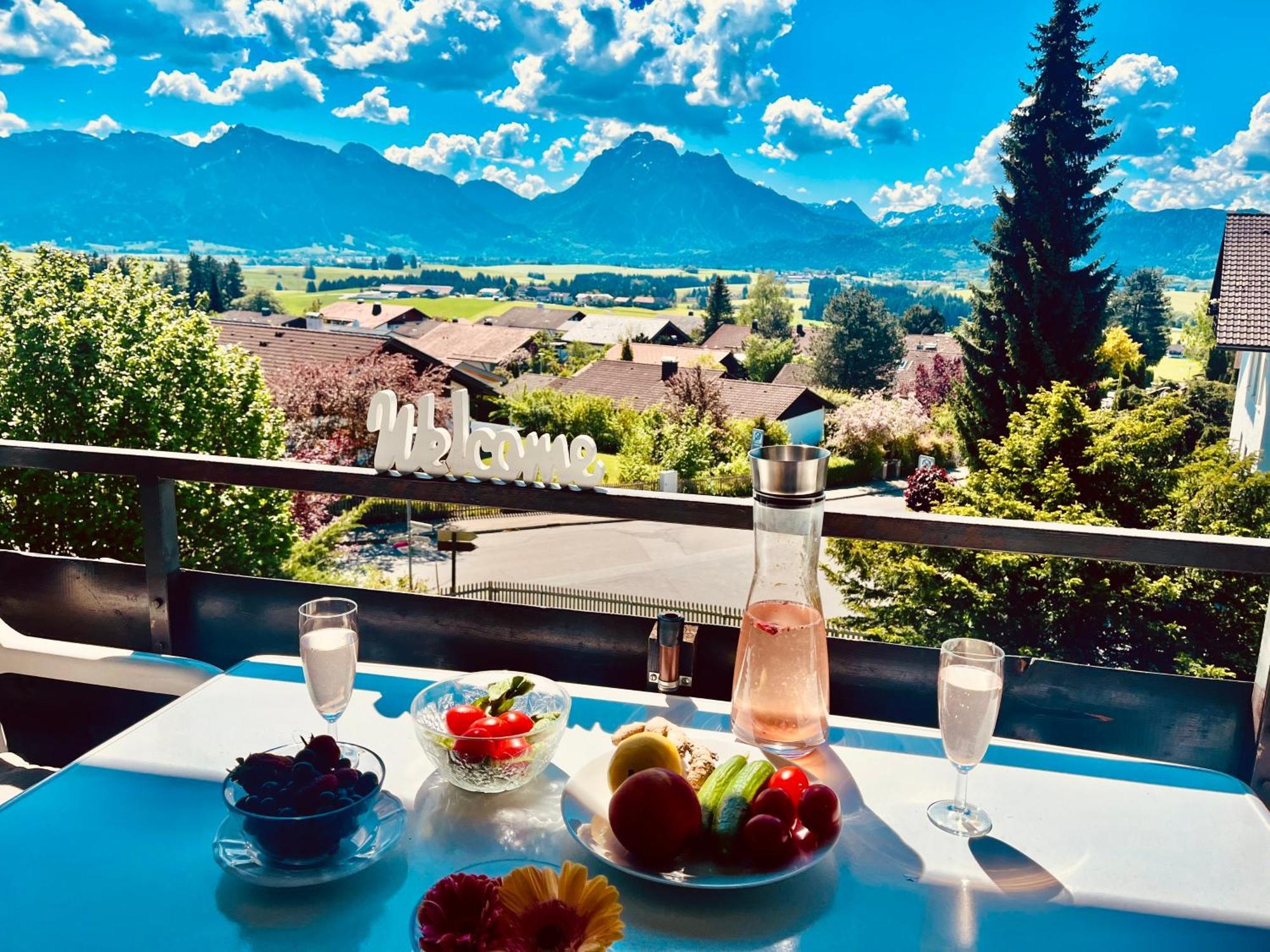 フュッセンNeuschwanstein-Blickアパートメント エクステリア 写真